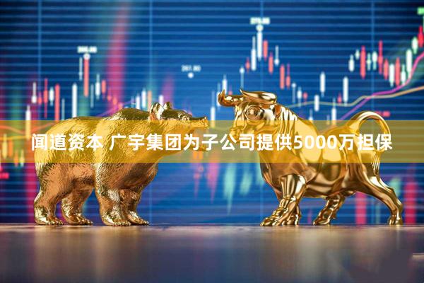 闻道资本 广宇集团为子公司提供5000万担保